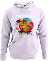 Φούτερ με κουκούλα - The Best Of California - Color Thumbnail Λιλά