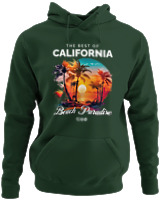 Φούτερ με κουκούλα - The Best Of California - Color Thumbnail Κυπαρισσί