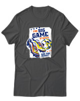 T-Shirt Αντρικό - The Big Game Starts - Color Thumbnail Ανθρακί