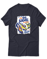 T-Shirt Αντρικό - The Big Game Starts - Color Thumbnail Σκούρο Μπλε