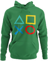 Φούτερ με κουκούλα - The Buttons - Color Thumbnail Kelly Green