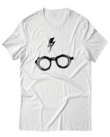 T-Shirt Αντρικό - The Chosen Print - Color Thumbnail Άσπρο