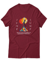 T-Shirt Αντρικό - The Circus Dunker - Color Thumbnail Σκούρο Κόκκινο