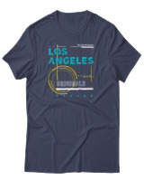 T-Shirt Αντρικό - The City Of Dreams - Color Thumbnail Μπλε Γκρι