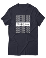 T-Shirt Αντρικό - The City Of Dreams - Color Thumbnail Σκούρο Μπλε