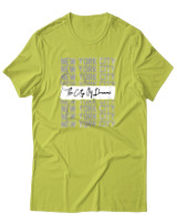 T-Shirt Αντρικό - The City Of Dreams - Color Thumbnail Λαχανί