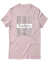 T-Shirt Αντρικό - The City Of Dreams - Color Thumbnail Απαλό Ροζ