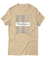 T-Shirt Αντρικό - The City Of Dreams - Color Thumbnail Μπεζ