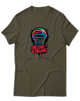 T-Shirt Αντρικό - The Court Is Calling - Color Thumbnail Χακί