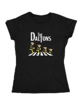 Κοριτσίστικο Κοντομανικο Παιδικό - The Daltons - Color Thumbnail Μαύρο