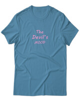 T-Shirt Unisex - The Devil's Mood - Color Thumbnail Τιρκουάζ
