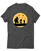 T-Shirt Unisex - The Dragon Ball Way - Color Thumbnail Ανθρακί