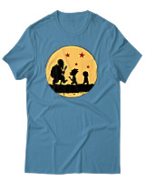T-Shirt Unisex - The Dragon Ball Way - Color Thumbnail Τιρκουάζ