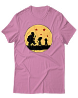 T-Shirt Unisex - The Dragon Ball Way - Color Thumbnail Ροζ