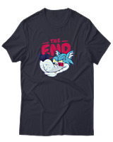T-Shirt Αντρικό - The End - Color Thumbnail Σκούρο Μπλε