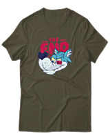 T-Shirt Αντρικό - The End - Color Thumbnail Χακί