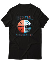 T-Shirt Αντρικό - The Game Never Stops - Color Thumbnail Μαύρο