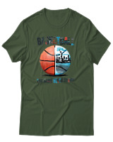 T-Shirt Αντρικό - The Game Never Stops - Color Thumbnail Κυπαρισσί
