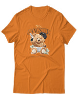 T-Shirt Αντρικό - The Gangster - Color Thumbnail Πορτοκαλί