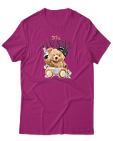 T-Shirt Αντρικό - The Gangster - Color Thumbnail Φουξια