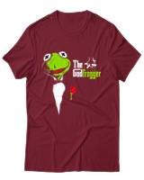 T-Shirt Unisex - The Godfrogger - Color Thumbnail Σκούρο Κόκκινο