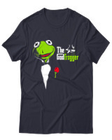 T-Shirt Unisex - The Godfrogger - Color Thumbnail Σκούρο Μπλε