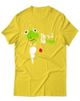 T-Shirt Unisex - The Godfrogger - Color Thumbnail Χρυσό Κίτρινο
