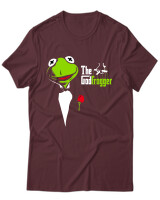 T-Shirt Unisex - The Godfrogger - Color Thumbnail Μπορντό