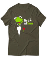 T-Shirt Unisex - The Godfrogger - Color Thumbnail Χακί