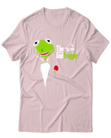 T-Shirt Unisex - The Godfrogger - Color Thumbnail Απαλό Ροζ