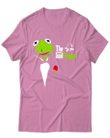 T-Shirt Unisex - The Godfrogger - Color Thumbnail Ροζ