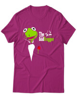 T-Shirt Unisex - The Godfrogger - Color Thumbnail Φουξια