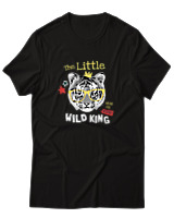 T-Shirt Αντρικό - The Little Roar - Color Thumbnail Μαύρο