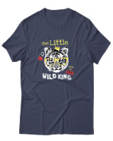 T-Shirt Αντρικό - The Little Roar - Color Thumbnail Μπλε Γκρι