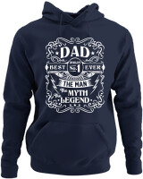 Φούτερ με κουκούλα - The Myth The Legend - Color Thumbnail Navy Blue