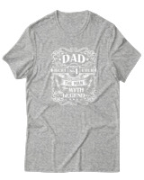 T-Shirt  Γυναικείο - The Myth The Legend - Color Thumbnail Γκρί Μελανζέ