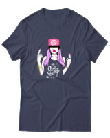 T-Shirt Αντρικό - The Old School - Color Thumbnail Μπλε Γκρι