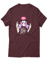 T-Shirt Αντρικό - The Old School - Color Thumbnail Μπορντό