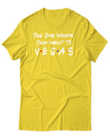 T-Shirt Αντρικό - The One Where They Went To Vegas - Color Thumbnail Χρυσό Κίτρινο