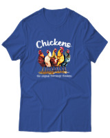 T-Shirt Αντρικό - The Original Thinkers - Color Thumbnail Μπλε Ρουά