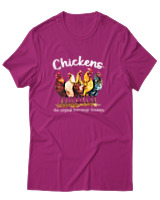 T-Shirt Αντρικό - The Original Thinkers - Color Thumbnail Φουξια