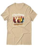 T-Shirt Αντρικό - The Original Thinkers - Color Thumbnail Μπεζ