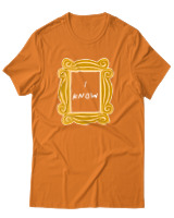 T-Shirt Αντρικό - The Peephole Frame - Color Thumbnail Πορτοκαλί