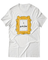 T-Shirt Αντρικό - The Peephole Frame - Color Thumbnail Άσπρο