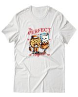 T-Shirt Αντρικό - The Perfect Couple - Color Thumbnail Άσπρο