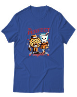 T-Shirt Αντρικό - The Perfect Couple - Color Thumbnail Μπλε Ρουά