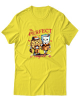 T-Shirt Αντρικό - The Perfect Couple - Color Thumbnail Κίτρινο