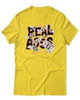 T-Shirt  Γυναικείο - The Real Boss - Color Thumbnail Κίτρινο Χρυσό