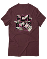 T-Shirt  Γυναικείο - The Real Boss - Color Thumbnail Μπορντό