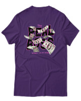 T-Shirt  Γυναικείο - The Real Boss - Color Thumbnail Μώβ